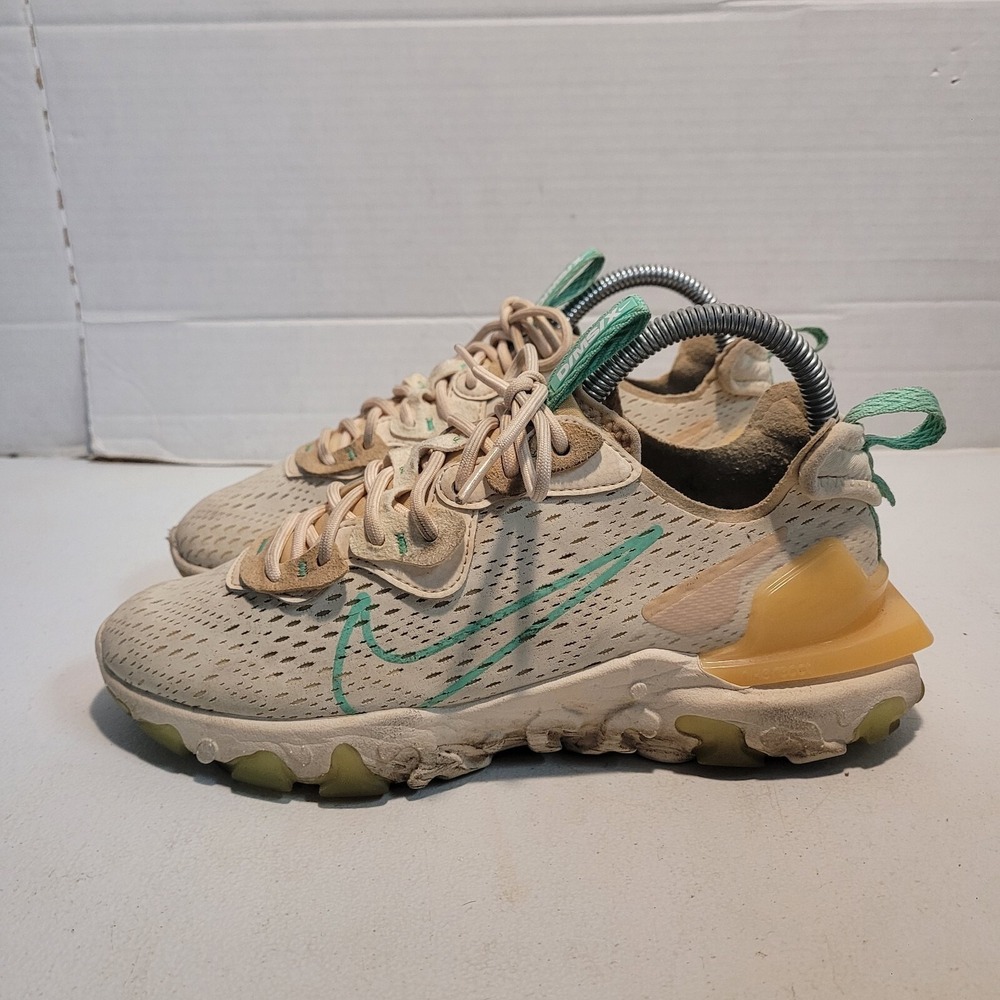 Nike Women's React Vision CI7523-201 Ivory Running Sneakers Size 7.5 - Picture 4 of 14
